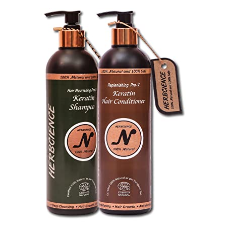 Natural Keratin Treatment Kit- Shampoo & Conditioner