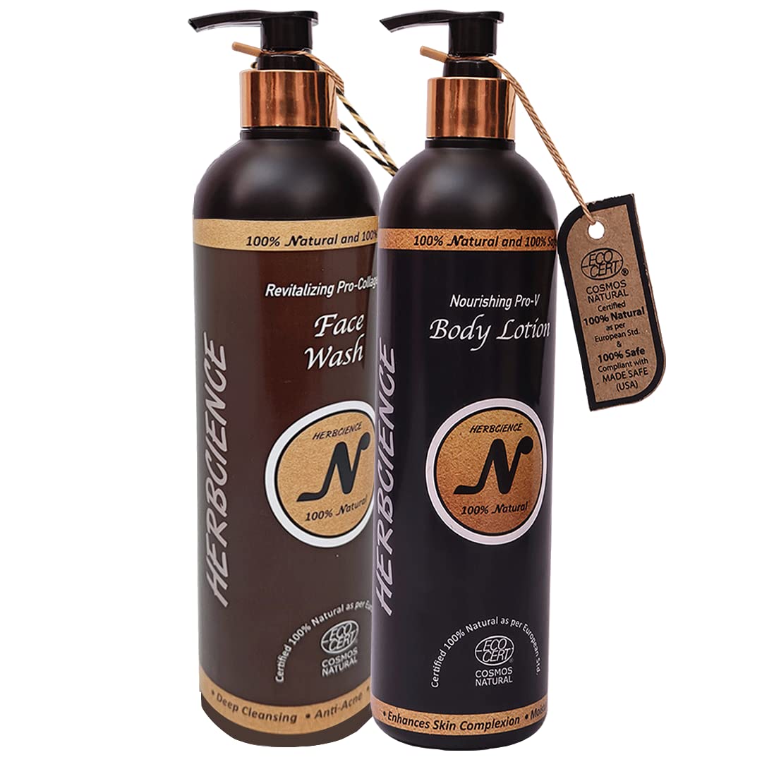Natural Skin Special Combo | Face Wash & Body Lotion 500ml