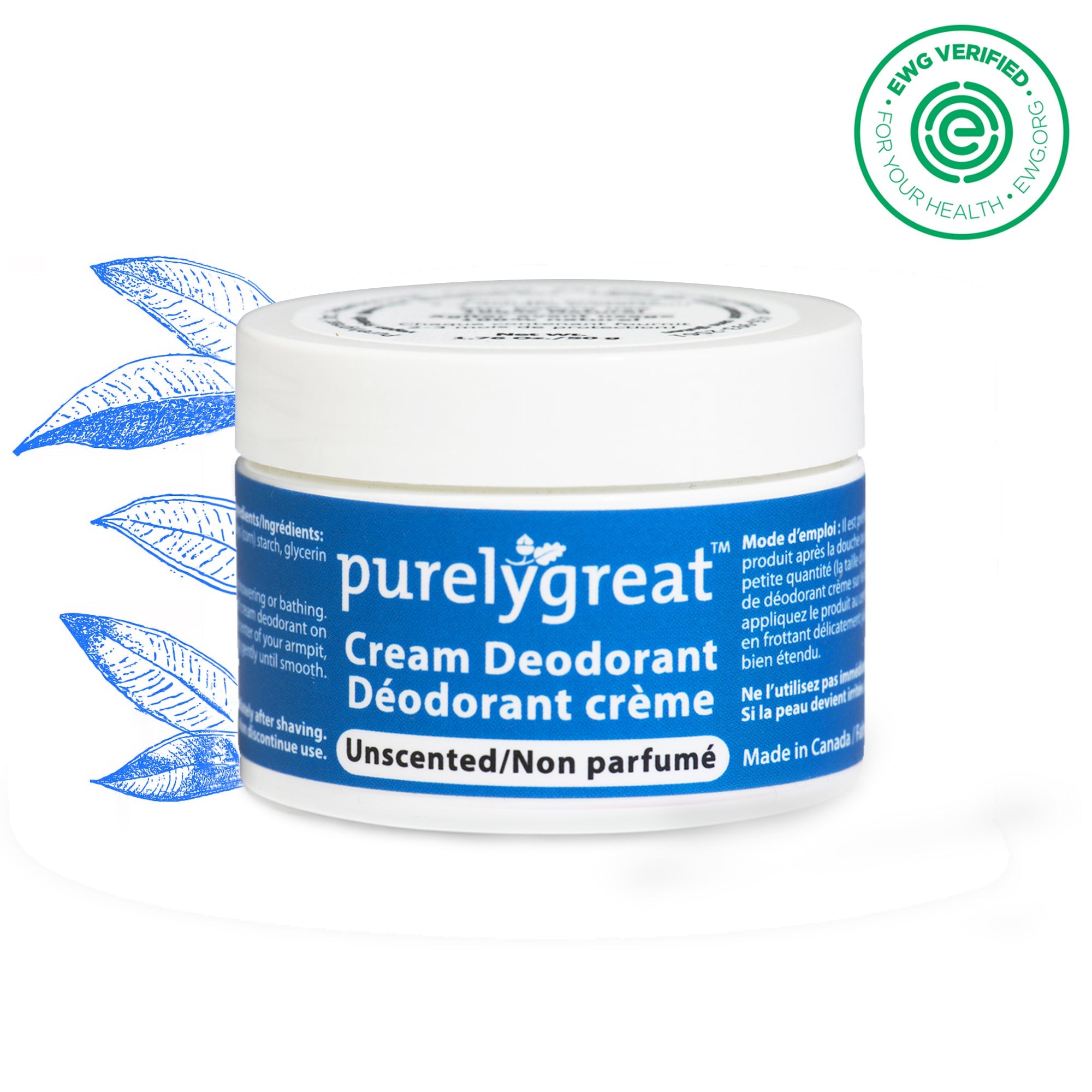 Unscented Cream Deodorant