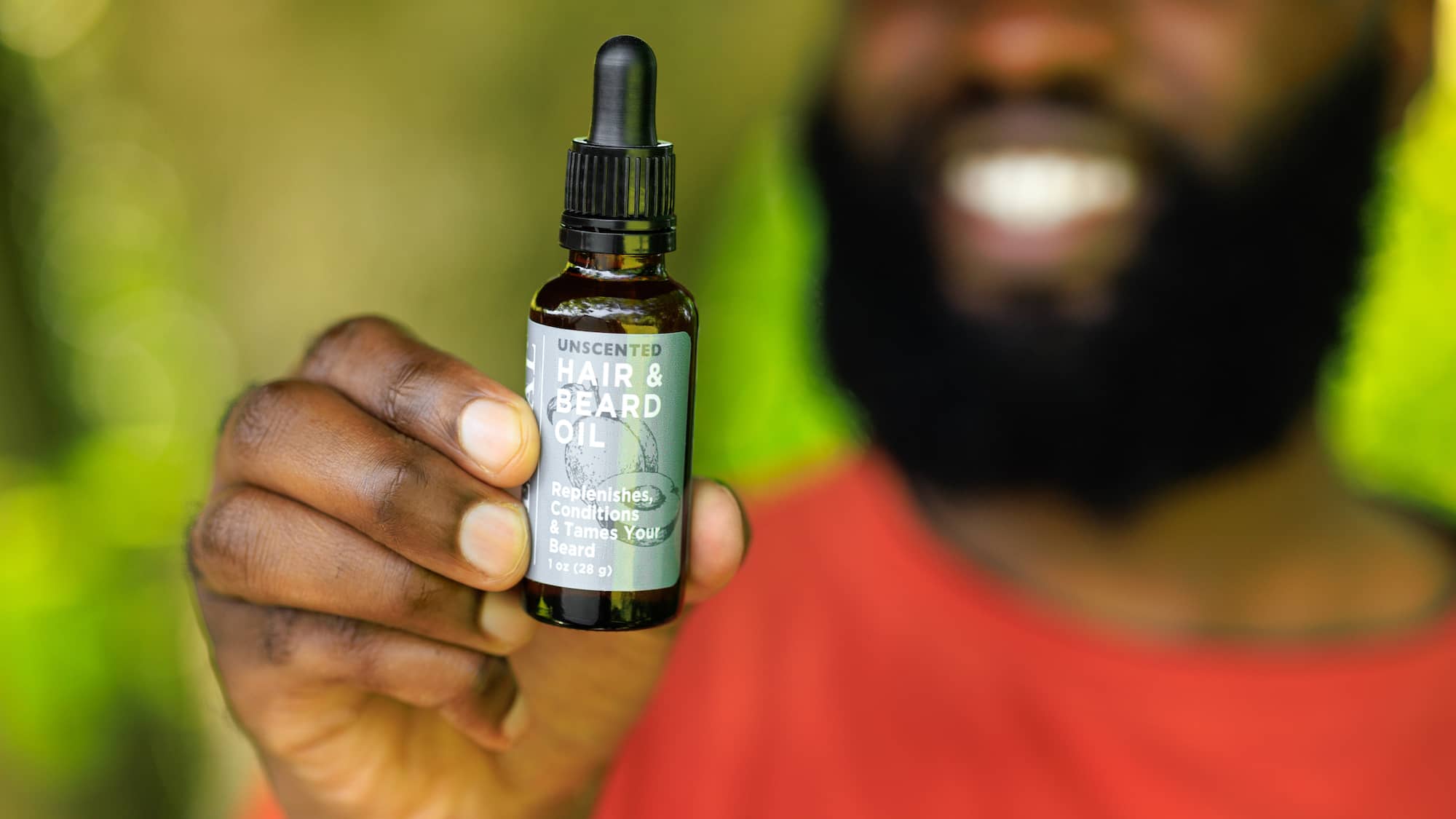 Unscented, Beard and Hair Oil