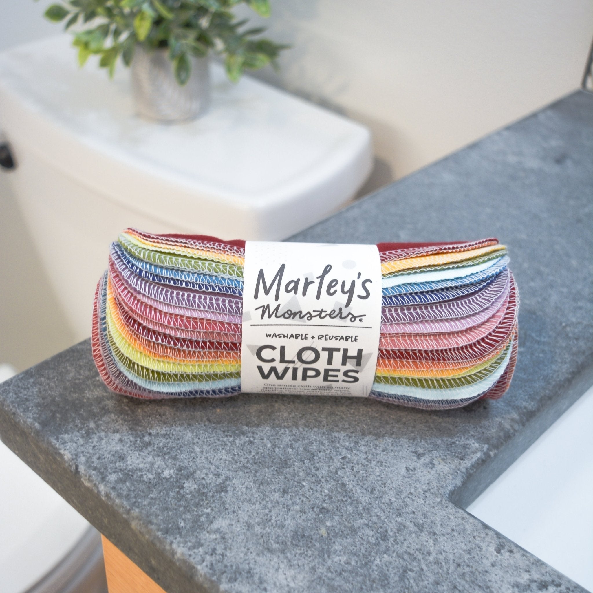 Cloth Wipes: Earthy Rainbow