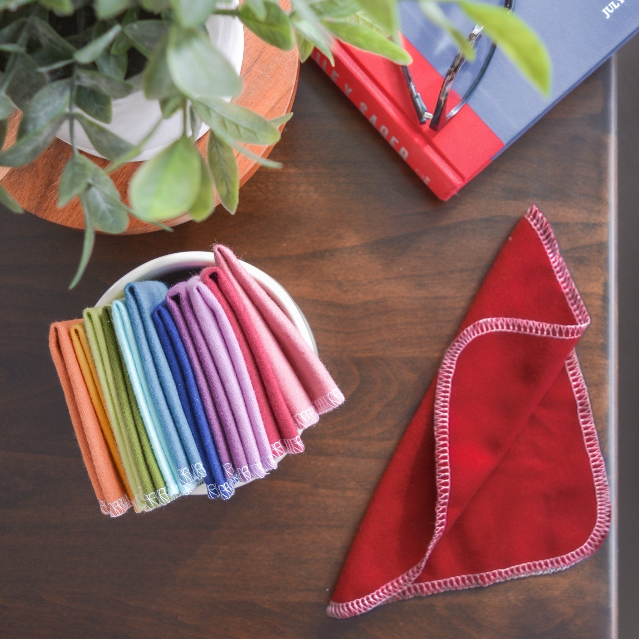 Cloth Wipes: Earthy Rainbow