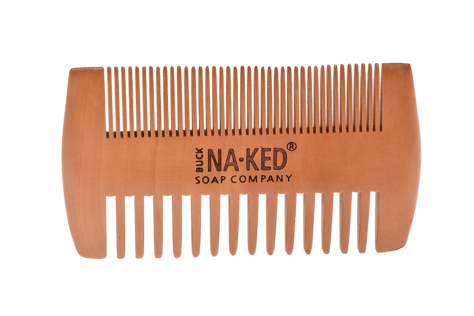 Bamboo Beard Brush + Comb Set