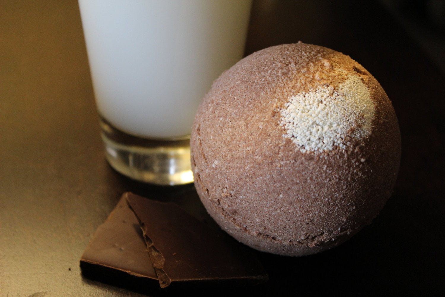 Chocolate Milk Bath Bomb