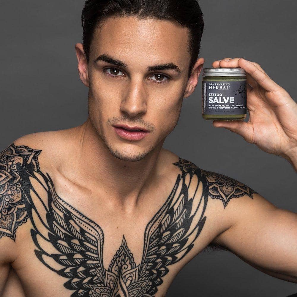 Tattoo Salve, Natural Tattoo Aftercare